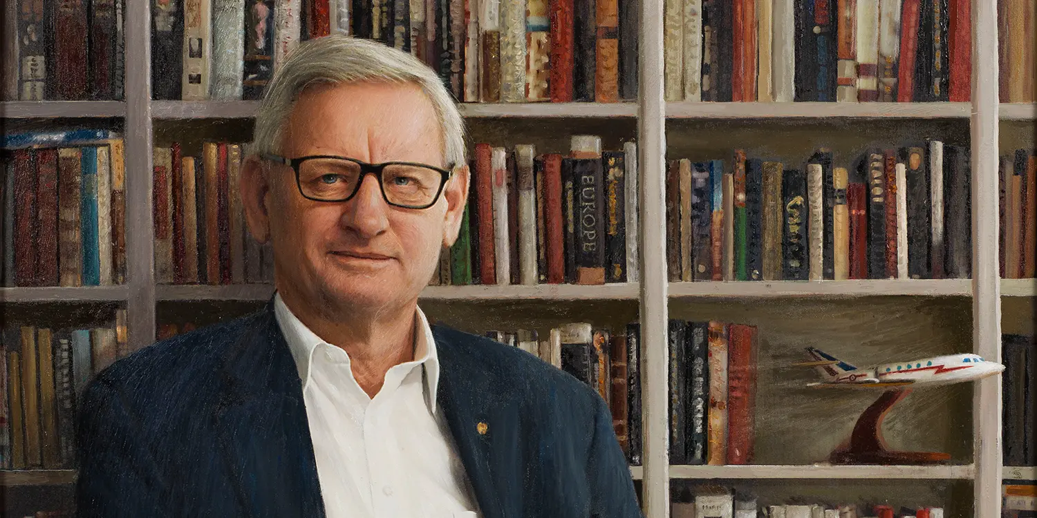 Hedersporträtt 2021 Carl Bildt Gripsholms slott
