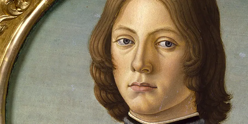 Porträttet av Lorenzo Tornabuoni
